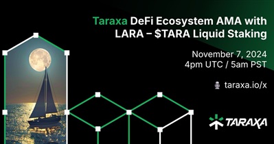 Taraxa to Hold AMA on X on November 7th