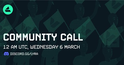 Lyra Finance to Host Community Call on March 6th