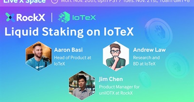 IoTeX проведет АМА в X 21 ноября