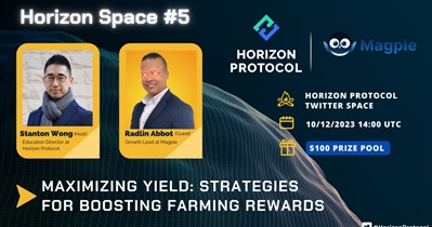 Horizon Protocol to Hold AMA on X on October 12th