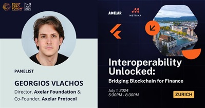 Axelar примет участие в «Interoperability Unlocked: Bridging Blockchain for Finance» в Цюрихе 1 июля