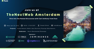 Участие в «The Next Web» в Амстердаме, Нидерланды