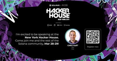 Solana Hacker House em Nova York, EUA