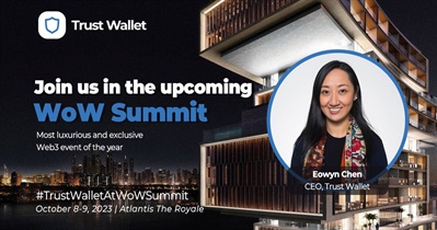 Trust Wallet примет участие в «WOW Summit» в Дубае