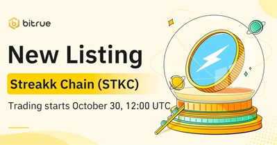 Streakk Chain to Be Listed on Bitrue on October 30th