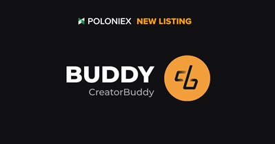 Creator Buddy to Be Listed on Poloniex