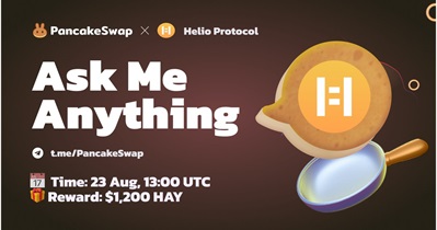 Helio Protocol HAY совместно с PancakeSwap проведет АМА в Telegram 23 августа