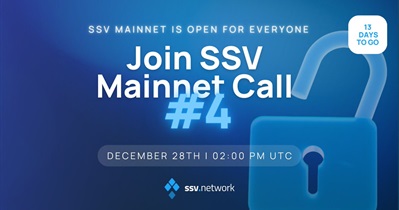 SSV Network обсудит развитие проекта с сообществом 28 декабря