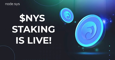 Lançamento NYS token staking
