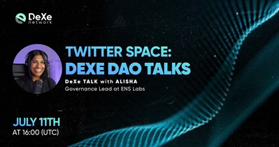 DeXe проведет АМА в Twitter 11 июля