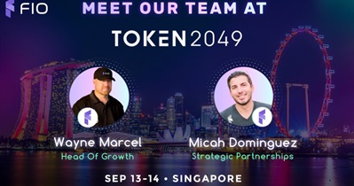 FIO Protocol примет участие в «Token2049» в Сингапуре