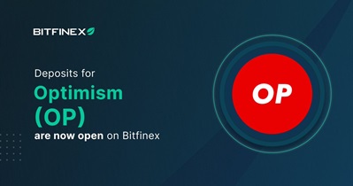 Optimism (OP) to Be Listed on Bitfinex on July 27th