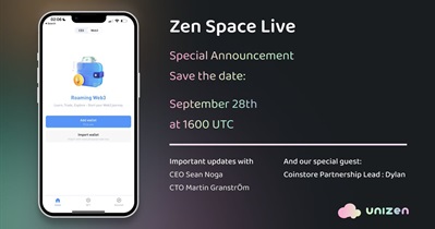 Unizen to Hold AMA on X on September 28th