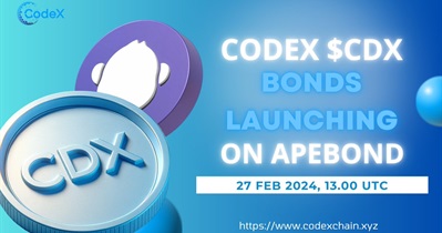 CodeXChain to Launch CDX Reserve Bonds on ApeBond Platform on February 27th