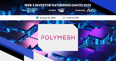 Polymesh to Participate in Web3 Investor Gathering in Davos on January 21st