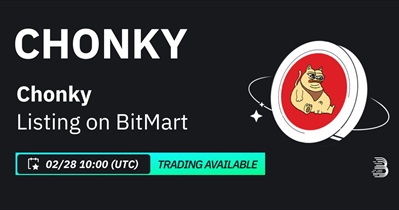 CHONKY to Be Listed on BitMart on February 28th