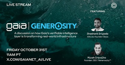 Gaia проведет стрим в X 31 октября