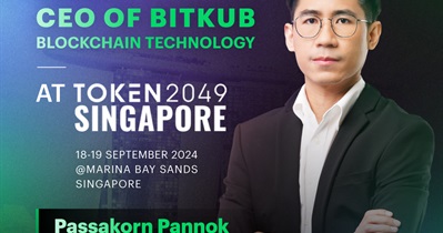 Bitkub Coin to Participate in Token 2049 in Singapore on September 18th