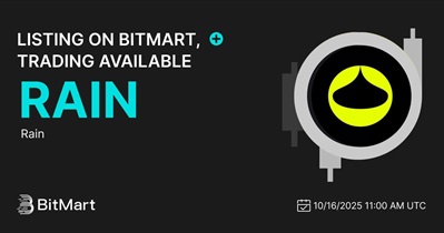 Rain to Be Listed on BitMart