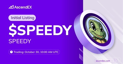 Speedy to Be Listed on AscendEX