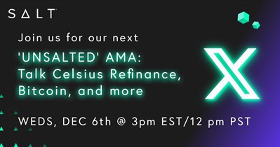 SALT to Hold AMA on X on December 6th
