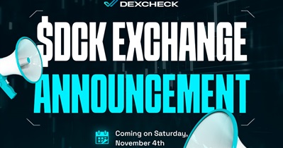 DexCheck to Make Announcement on November 4th