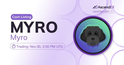 Myro to Be Listed on AscendEX on November 30th