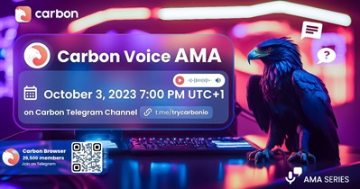 Carbon Browser проведет АМА в Telegram 3 октября