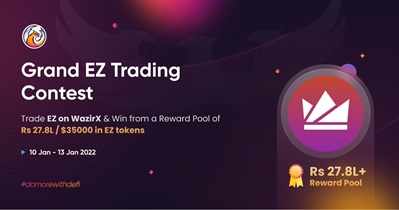 Торговый конкурс на бирже WazirX