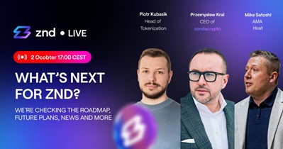 ZND Token to Hold Live Stream on YouTube on October 2nd