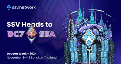 SSV Network to Participate in Devcon in Bangkok on November 8th