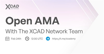 XCAD Network to Hold AMA on Telegram on February 24th