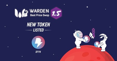 Listado en WardenSwap