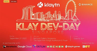 Участие в «KlayDevDay» в Сингапуре