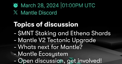 Mantle Staked Ether обсудит развитие проекта с сообществом 28 марта