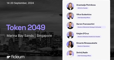 Fideum to Participate in TOKEN2049 in Singapore on September 14th