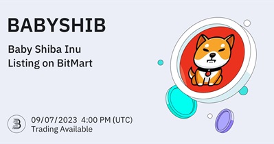 BitMart проведет листинг Baby Shiba Inu 6 сентября