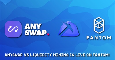 Liberação de Mineração de Liquidez AnySwap v.3.0