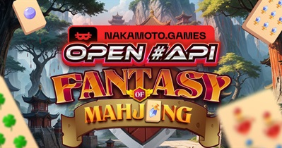 Nakamoto Games запускает OpenAPI для Fantasy of Mahjong