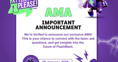 FlashWash to Hold AMA on X on January 26th