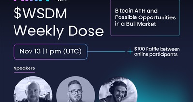 Wisdomise to Hold AMA on X on November 13th