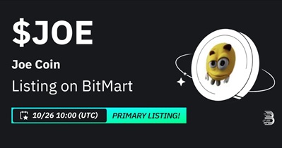 Joe Coin to Be Listed on BitMart on October 26th