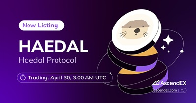 Haedal Protocol to Be Listed on AscendEX