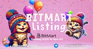 BitMart проведет листинг KittenWifHat 25 апреля