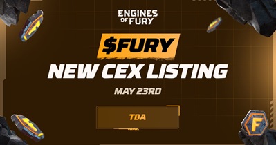 Engines of Fury to Be Listed on BitMart on May 23rd