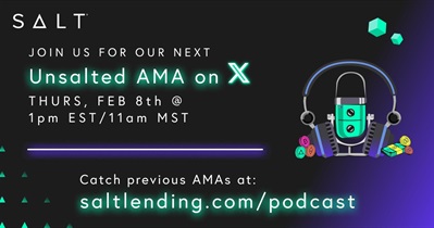 SALT to Hold AMA on X on February 8th