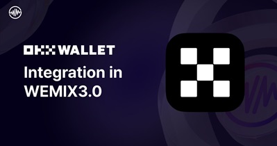 Wemix Token to Be Integrated With OKX Wallet