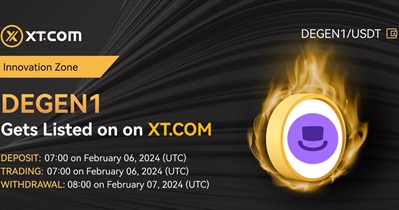 Degen (Base) to Be Listed on XT.COM on February 6th