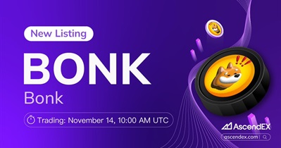 Bonk to Be Listed on AscendEX