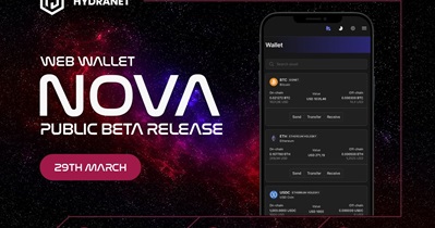 Hydranet to Release NOVA Wallet on March 29th